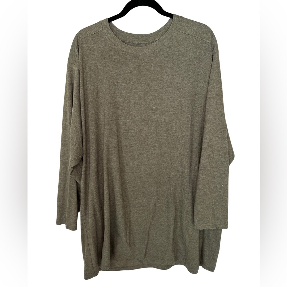 Winston Green Long Sleeve T-Shirt Men’s Big and Tall 3XL